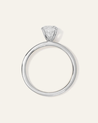 Lab Grown Diamond Round Comfort Fit Engagement Ring - 1ct - US 2848