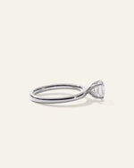 Lab Grown Diamond Round Comfort Fit Engagement Ring - 1ct - US 0297
