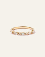 Diamond Alternating Marquise & Round Band - US 5798