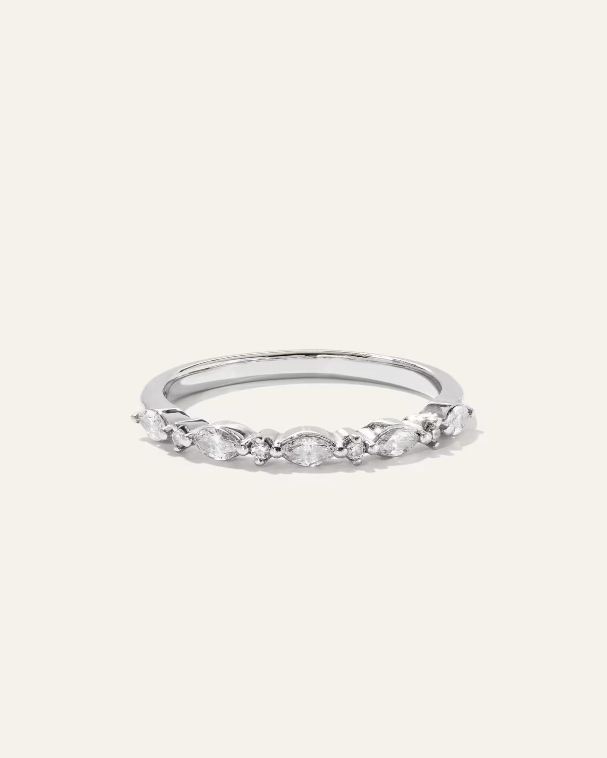 Diamond Alternating Marquise & Round Band - US 2668