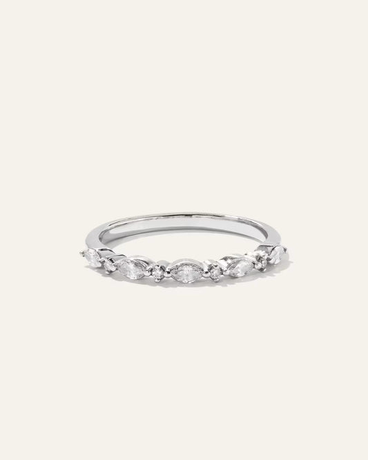 Diamond Alternating Marquise & Round Band - US 2668