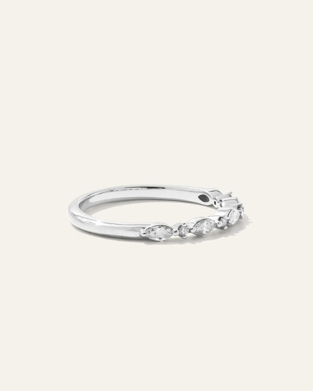 Diamond Alternating Marquise & Round Band - US 2668