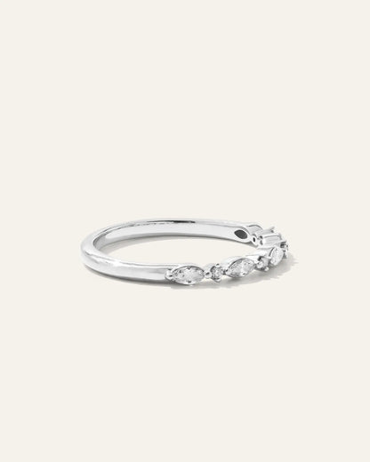 Diamond Alternating Marquise & Round Band - US 2668