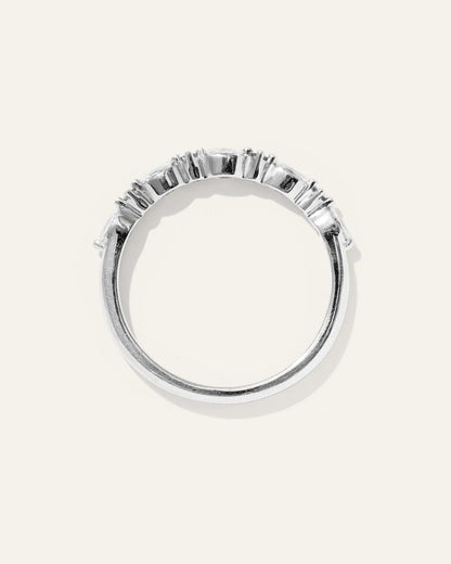 Diamond Alternating Marquise & Round Band - US 2668