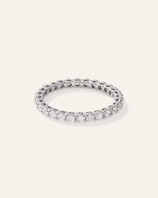 Lab Grown Diamond Round Eternity Band - US 0046