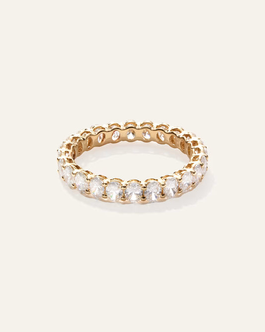 Lab Grown Diamond Oval Eternity Band - US 5061