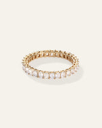 Lab Grown Diamond Emerald Eternity Band - US 6769