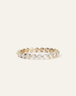 Lab Grown Diamond Single Shared Prong Eternity Band - US 0847