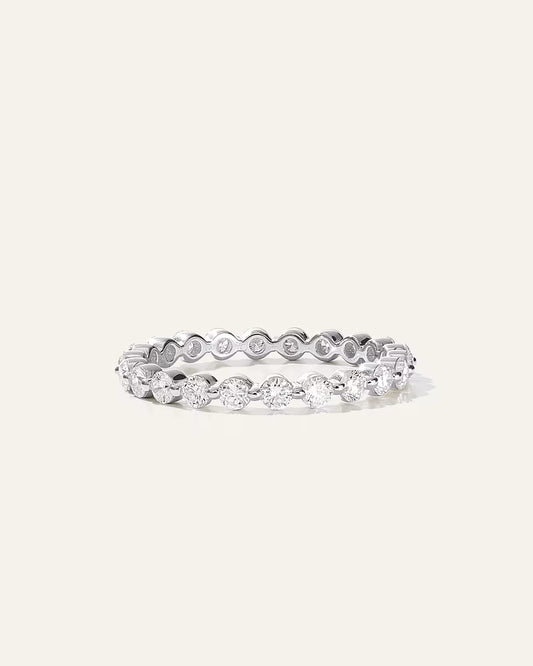 Lab Grown Diamond Single Shared Prong Eternity Band - US 5229
