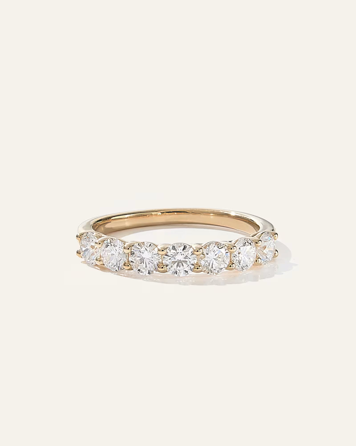 Lab Grown Diamond Round Seven Stone Band - US 9104
