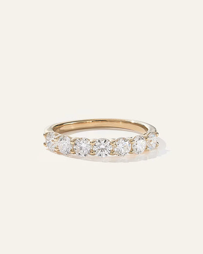 Lab Grown Diamond Round Seven Stone Band - US 9104