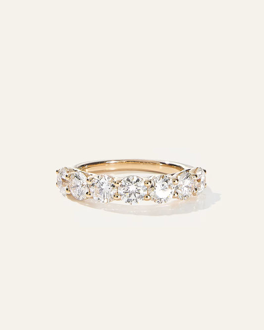 Lab Grown Diamond Round Seven Stone Band - US 3087