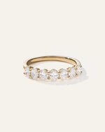 Lab Grown Diamond Oval Seven Stone Band - US 7539