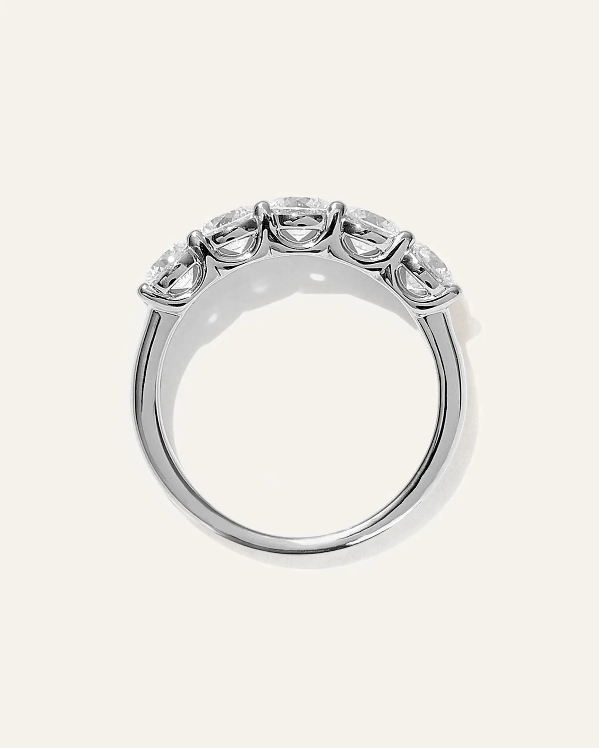 Lab Grown Diamond Five Stone Band - US 7988