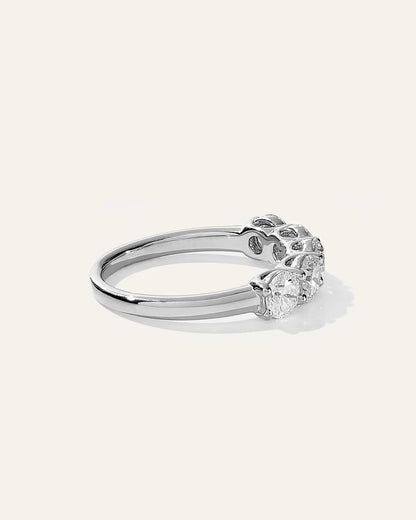 Lab Grown Diamond Five Stone Band - US 7988