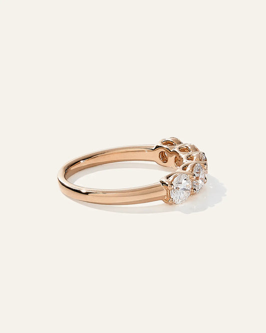 Lab Grown Diamond Five Stone Band - US 0237