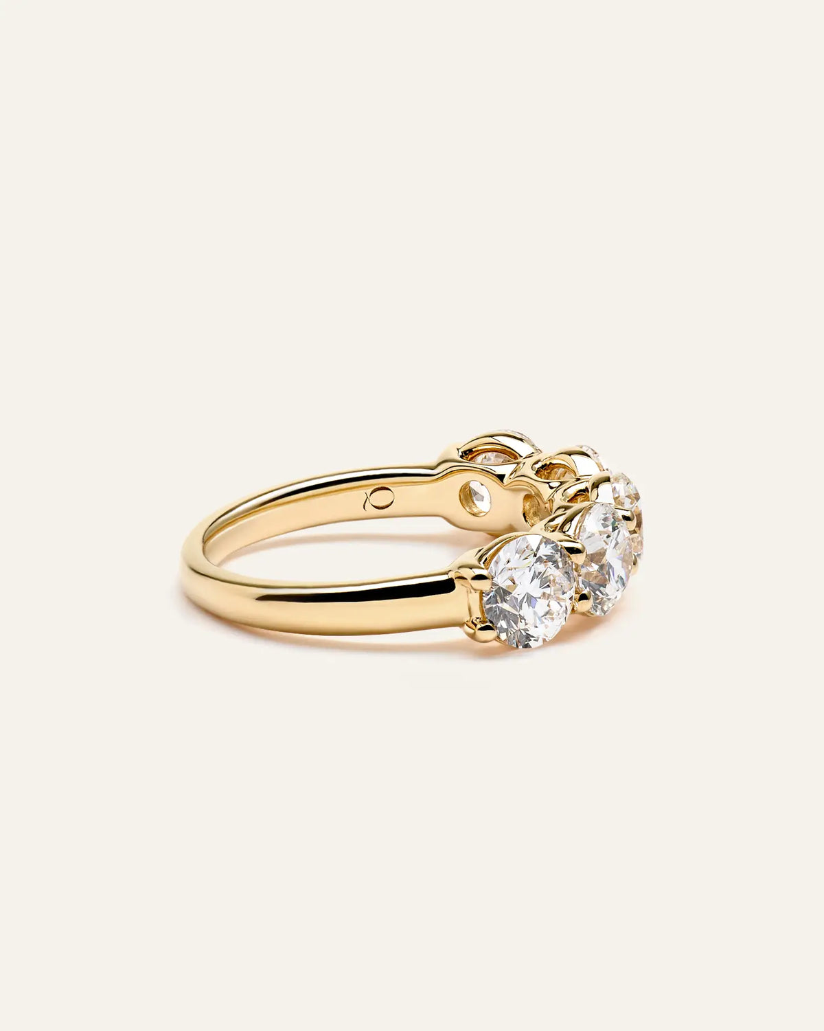 Lab Grown Diamond Five Stone Band - US 2468