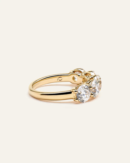 Lab Grown Diamond Five Stone Band - US 2468