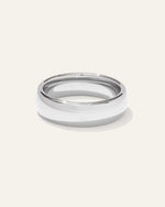 Tungsten Carbide Rounded Band - US 7141