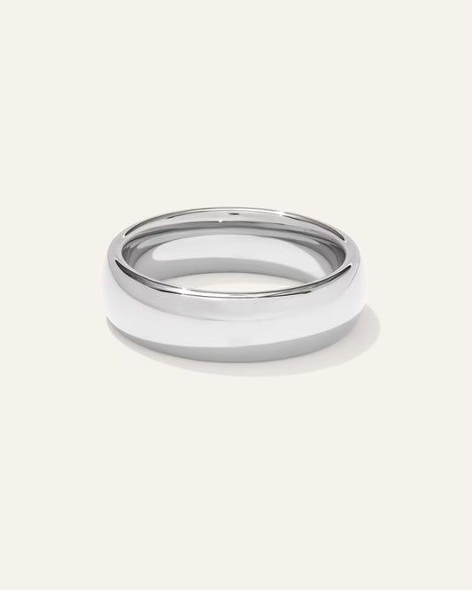 Tungsten Carbide Rounded Band - US 7141