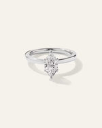 Lab Grown Diamond Marquise Comfort Fit Engagement Ring - 1ct - US 2016