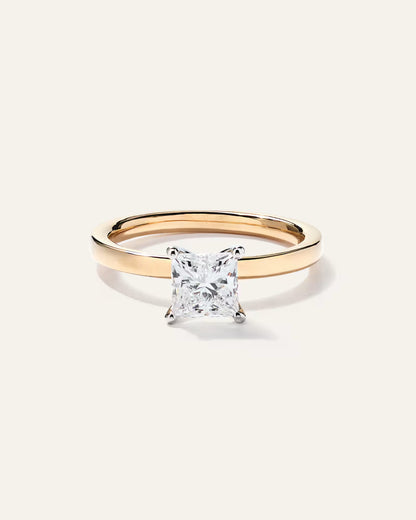 Lab Grown Diamond Princess Comfort Fit Engagement Ring - 1ct - US 5470