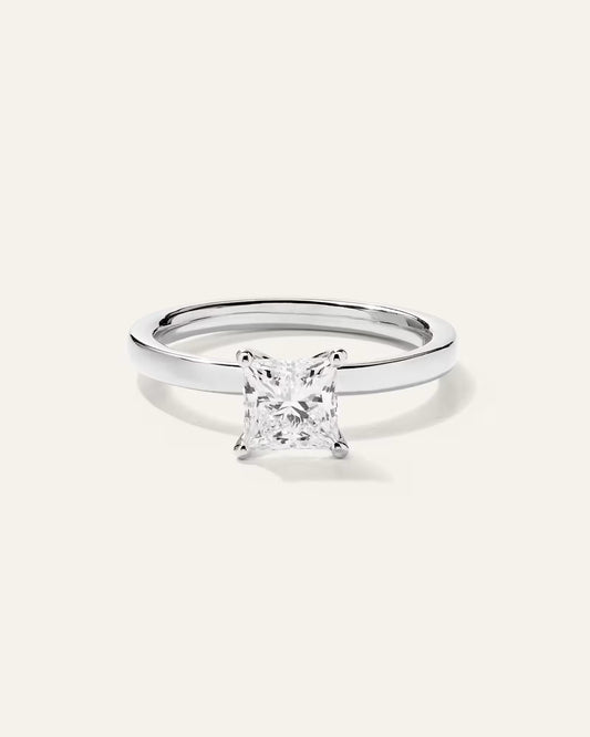 Lab Grown Diamond Princess Comfort Fit Engagement Ring - 1ct - US 2820