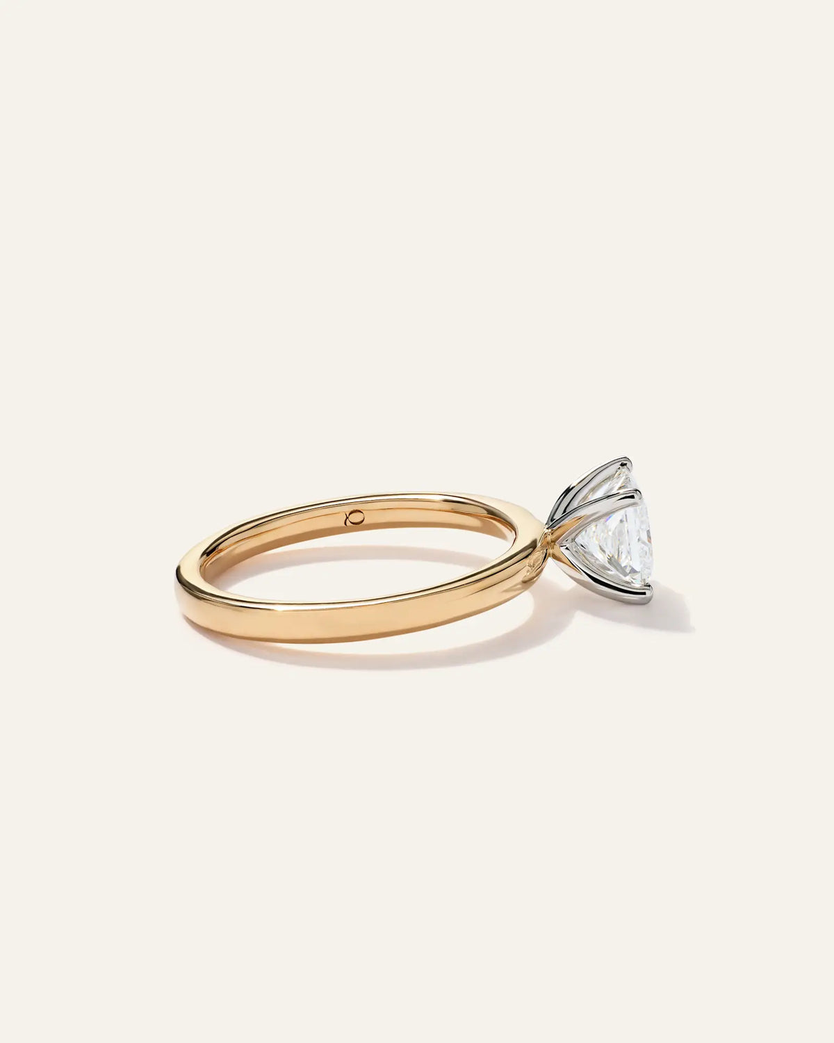 Lab Grown Diamond Princess Comfort Fit Engagement Ring - 1ct - US 5470