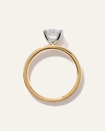 Lab Grown Diamond Princess Comfort Fit Engagement Ring - 1ct - US 5470