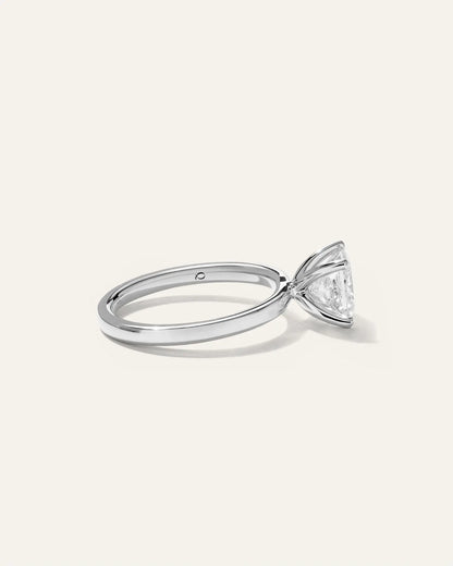 Lab Grown Diamond Princess Comfort Fit Engagement Ring - 1.5ct - US 9662