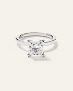 Lab Grown Diamond Princess Comfort Fit Engagement Ring - 2ct - US 7080