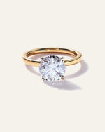 Lab Grown Diamond Round Comfort Fit Engagement Ring - 2.5ct - US 3659