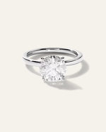 Lab Grown Diamond Round Comfort Fit Engagement Ring - 2.5ct - US 0696