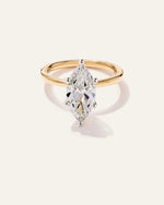 Lab Grown Diamond Marquise Comfort Fit Engagement Ring - 3ct - US 2832