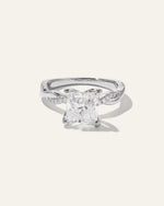 Lab Grown Diamond Princess Twisted Engagement Ring - 2.5ct - US 8455