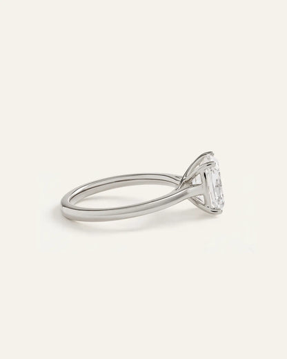 Lab Grown Diamond Antique Cushion Trellis Cathedral Engagement Ring - 2.5ct - US 3487