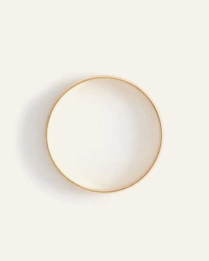 14K Gold Lightweight Round Edge Band - US 7765
