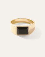 Onyx Rectangular Ring - US 5004