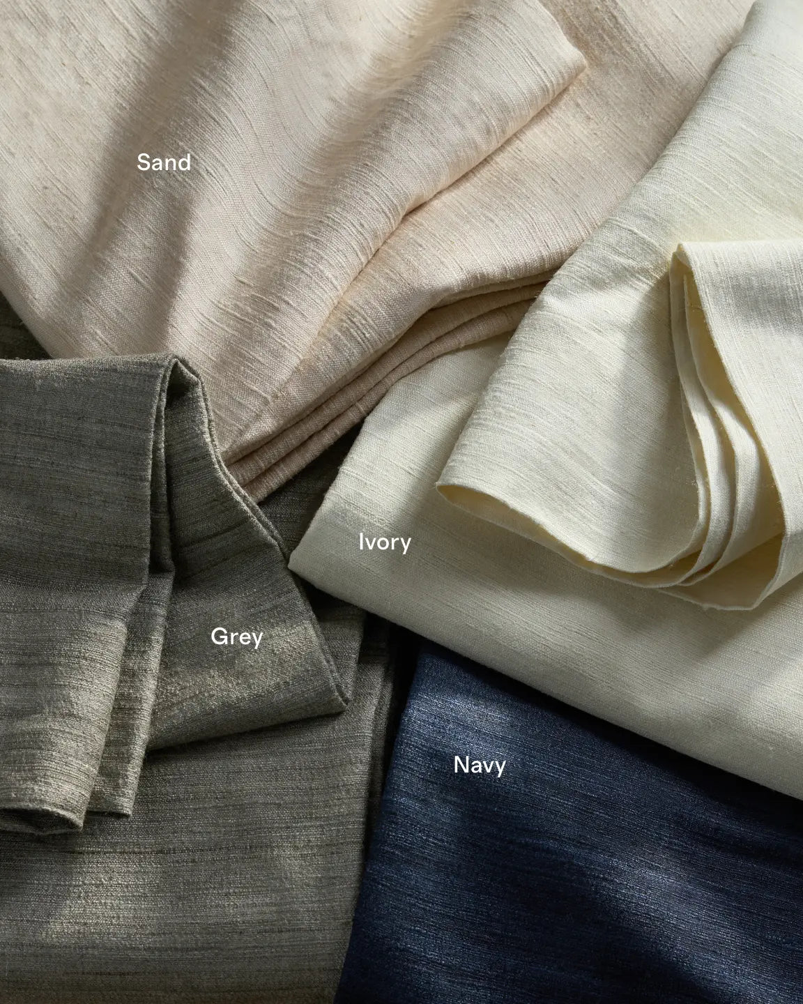 Raw Silk Curtain - Single Panel - US 4040