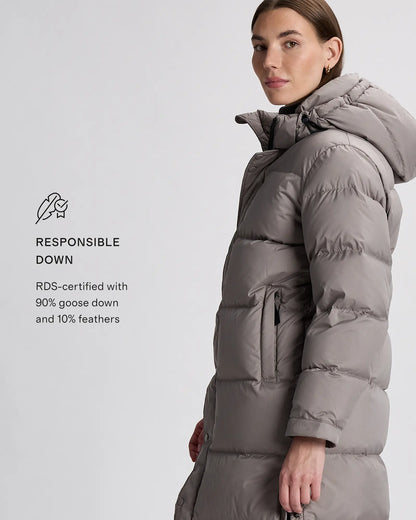 Responsible Down Long Puffer Jacket - US 5710