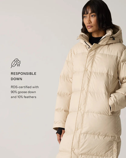Responsible Down Long Puffer Jacket - US 5783