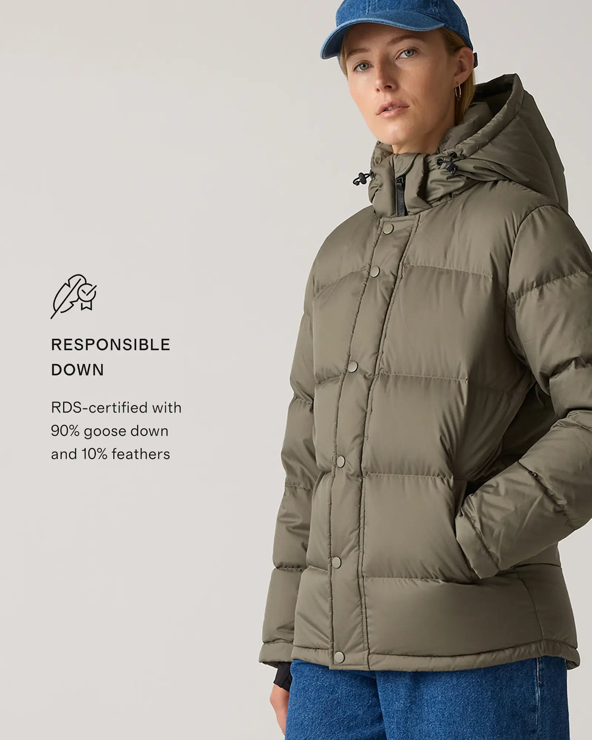 Responsible Down Puffer Jacket - US 9791