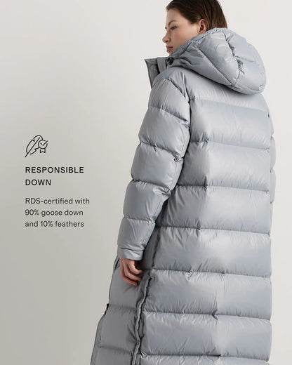 Responsible Down Long Puffer Jacket - US 1532