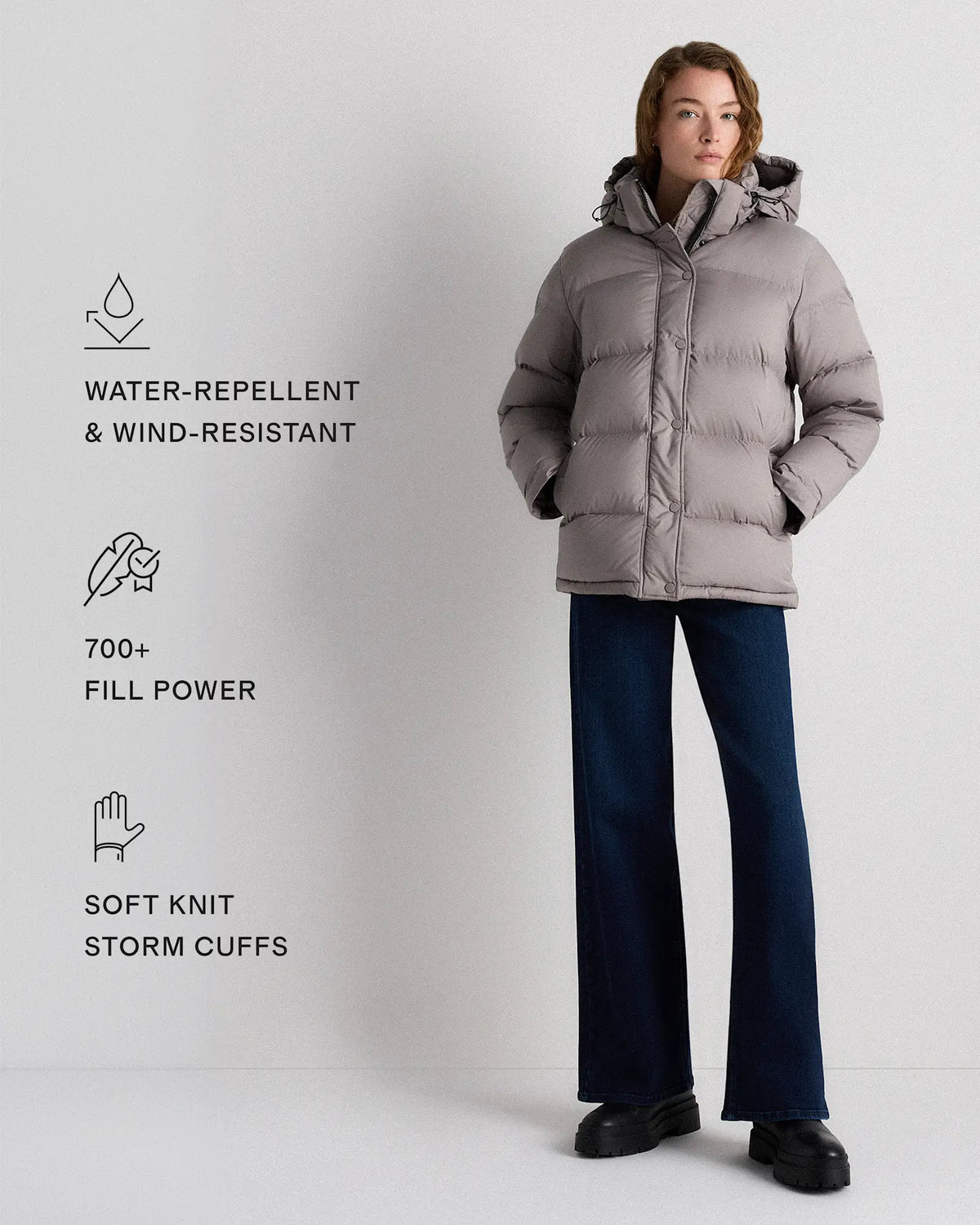 Responsible Down Puffer Jacket - US 7017