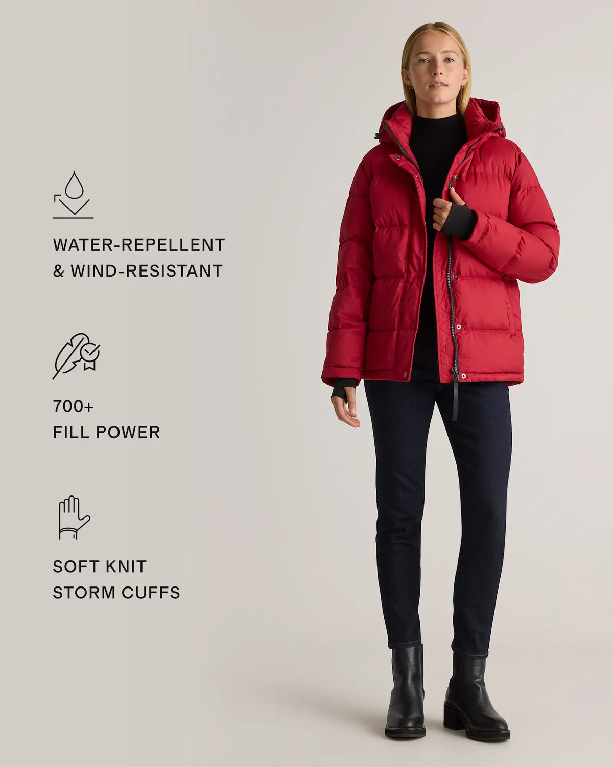 Responsible Down Puffer Jacket - US 0136