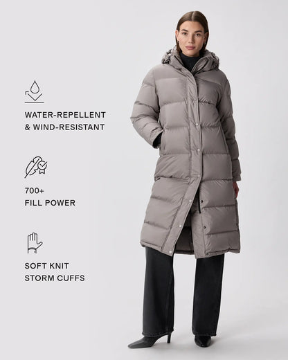Responsible Down Long Puffer Jacket - US 5710