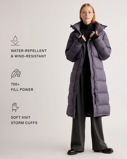 Responsible Down Long Puffer Jacket - US 8813