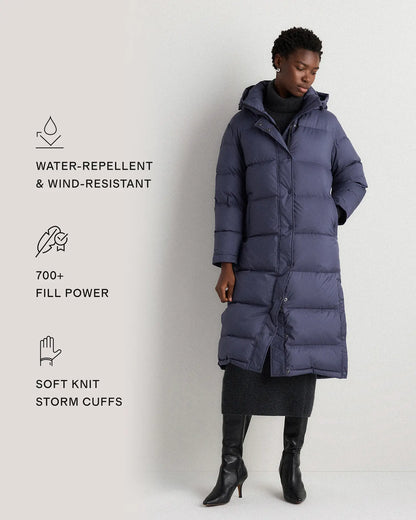 Responsible Down Long Puffer Jacket - US 0992