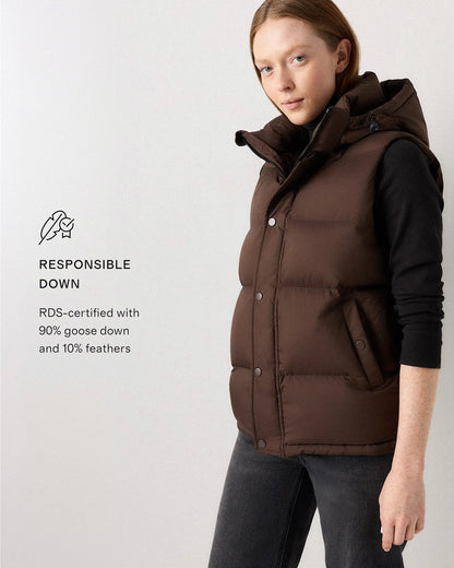Responsible Down Puffer Vest - US 5090