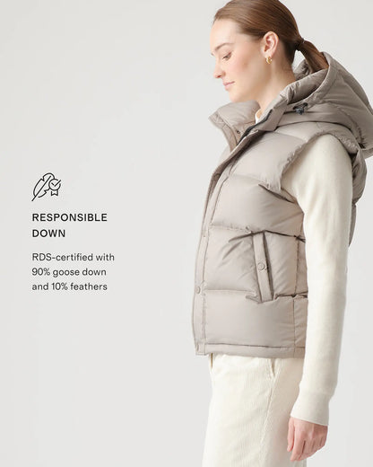 Responsible Down Puffer Vest - US 4941